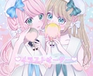 イラストオーダー承ります 可愛い女の子や男の子が得意です イメージ1