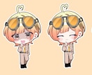 商用利用込み！ぷにぷに二頭身のSDイラスト描きます 7月20日納期可！〇お急ぎ〇募集中お気軽にご相談ください！ イメージ2