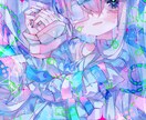 キラキラポップなイラスト描きます 活動者さま、創作者さま、個人さま！何でも描かせてください！！ イメージ2