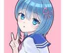 色んな絵柄対応☆映えアイコン描きます SNSのアイコンをキラキラな可愛い女の子にしませんか？☆ イメージ2