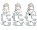 ふわふわポンポンリボン量産イラストをお描きします 基本で色変え、プラスオプションでさらにオリジナルも出せます イメージ4