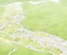 魅力的な建築・ランドスケープのイラストを描きます 繊細な表現で設計者の意匠を伝えます イメージ1