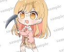 デフォルメ全身イラスト描きます キラキラかわいいイラストです！ イメージ5