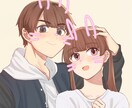 アイコンや1枚絵作成！夢絵二次創作一次創作描きます アイコン用のイラストやご希望に沿った1枚絵を描きます イメージ3