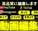 素材丸投げ可！長尺もショートも高品質に編集します 初回は割引！ご要望なんでもお任せください！ イメージ1