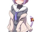 動画制作などで使用する立ち絵描きます オリジナルキャラもお任せください!! イメージ3