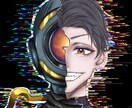SNS・歌ってみたサムネ・配信用イラスト描きます キャラデザインも１からお手伝いいたします。 イメージ1