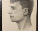 鉛筆で大人な似顔絵を描きます モノトーンのシックな似顔絵で他の人と差別化！ イメージ3