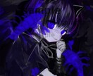SNSで使える‪ʚ✞ɞ‬病みおおめアイコン描きます お値下げ中！ TRPG用キャラ、動画用イラスト等受付中◎ イメージ3