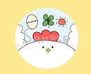 パッと目を惹く！ゆるかわ動物アイコンをお描きします 修正無料！名前入れ可！世界で一つだけの特別なアイコン イメージ7