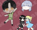 デフォルメアイコンをお作り致します デフォルメ、ちびキャラを描きます イメージ4