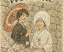 贈り物特集！似顔絵からモザイクアート作成します 似顔絵×高品質モザイクで感動の1枚を！ イメージ6