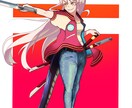 ご希望の絵、心を込めてお描きします ポップなキャラからシリアスなキャラまで広く対応しております。 イメージ2