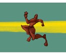 かっこいいおしゃれダークな感じのイラストを描きます アンニュイな雰囲気のオシャレなアイコン等が欲しい方におすすめ イメージ5
