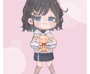 商用利用可！デフォルメキャラのアイコンを作成します ポップなイラストでSNSのアイコンをもっと彩やかに！ イメージ8