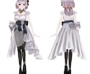 イラストみたいな3Dモデル制作いたします VRoid+blenderハイクオリティモデル制作いたします イメージ2