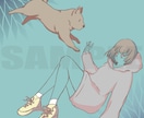かわいい女の子や動物のイラスト描きます あなたの好みに沿ったイラストを描きます イメージ2