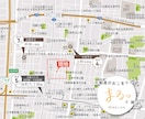 不動産広告に使える周辺マップを作成します 物件の周辺情報が一目でわかる詳細地図！不動産以外も◎ イメージ1