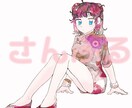 SNS用アイコン描きます かわいい女の子が得意です！男の子も描けます イメージ2