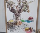 幻想的なアナログ絵画、オーダーメイド制作します 雨空・ファンタジー・動物・植物・キャラクターの幻想的な雰囲気 イメージ3