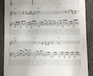 楽譜浄書いたします 読みづらい楽譜を読みやすい楽譜に綺麗に書き直します。 イメージ2