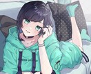 一枚絵制作させていただきます グッズやSNS等でご利用いただける一枚絵を制作いたします！ イメージ5