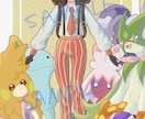 TRPGや壁紙などの立ち絵、全身絵、一枚絵描きます お安く描きます！キャンペーン中！ イメージ3