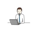 １、録音データや動画データの文字起こしをします 対話形式、セミナーなどの録音を文字起こしします イメージ1