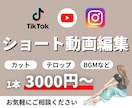 vlog、料理、旅行などのショート動画編集します TikTok・YouTube縦動画！初心者さんも大歓迎 イメージ1