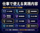 初心者向けChatGPT仕事術を提供します 要約・資料作成から学べるAI仕事術 イメージ5