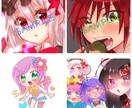 キラキラでかわいいイラストお描きします SNS等のアイコンにおすすめ！ イメージ4