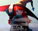 一枚絵を作成いたします 独特の風味のある、様々な用途のイラストを作成いたします。 イメージ9