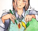 アナログイラストを描きます 通常イラスト・アイコン等で使えるイラストをアナログで描きます イメージ7