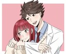 立ち絵や夢絵など描きます！原作寄りの絵柄も描けます 『このアニメの絵柄でキャラクターを描いて欲しい』という方に！ イメージ1