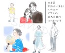 ふんわり優しいタッチのイラストお描きします シンプル・やわらかな線のイラストで、アイコンやプレゼントにも イメージ5