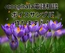 電話相談用のボイスサンプルを作成します ボイスサンプルの作り方やアップロードのやり方わからない人に！ イメージ1