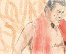 お写真から似顔絵イラストを描きます iPadを使って写真データから似顔絵を即行で描きます。 イメージ4