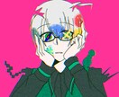 最短即日！アイコンや配信用サムネイル等を描きます 活動者のアイコン、サムネイル、歌ってみた用動画絵など！ イメージ6