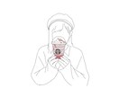 あなたのお気に入りの写真をイラストにします アイコンやプレゼント、記念日に最適です☆! イメージ3