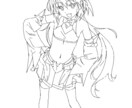 背景なしキャラクターイラスト依頼承ります アオリ、フカン、ポーズ指定はなんでも可 イメージ6