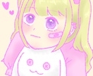 可愛い女の子描きます シンプルでかわいいアイコン、立ち絵描きます イメージ4