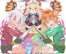 SNS向けのアイコン描きます 女の子メインで男の子も頑張って描かせてください〜！ イメージ2