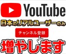 リアルユーザーのチャンネル登録者増やします 日本リアルユーザーのみを増やしたい方にオススメのサービスです イメージ1