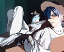 キャラクターの魅力を世界観ごと描き込みます 可愛い女の子！かっこいい男性！どんな用途でも任せてください イメージ10