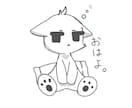 アイコンでも素材でも、ゆるいイラスト描きます 欲しい素材のイラストを描かせていただきます♪ イメージ1