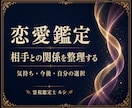 相手の気持ち・復縁と二人の今後を視ます 恋の迷いを整理し、自分らしい一歩を考える鑑定 イメージ1