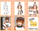 Vtuberモデルを制作致します ご予算相談可能！オプションも記載以外も気軽にご相談ください！ イメージ4
