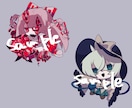 ミニキャラ描きます ビビッドな色使いで色々な頭身のミニキャラを描くのが得意です！ イメージ9