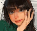 かわいい似顔絵アイコン描きます やわらかく可愛い雰囲気で制作します イメージ2