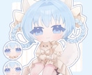 最短1日！かわいいSDイラスト描きます Vtuberさんから人気！アイコン/グッズ/配信向け イメージ8